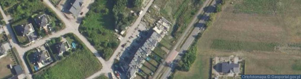 Zdjęcie satelitarne Truflowa ul.