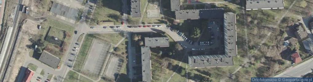 Zdjęcie satelitarne Trzebińska ul.