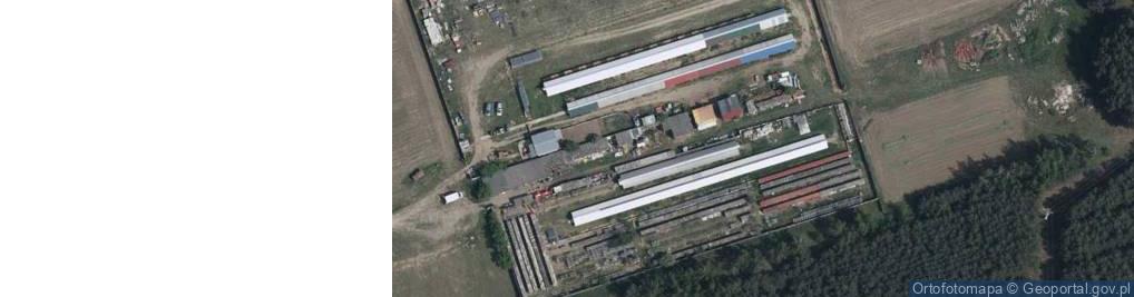 Zdjęcie satelitarne Trzcielska ul.