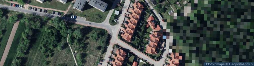 Zdjęcie satelitarne Trapezowa ul.
