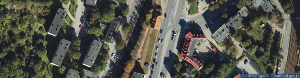 Zdjęcie satelitarne Trakt Świętego Wojciecha ul.