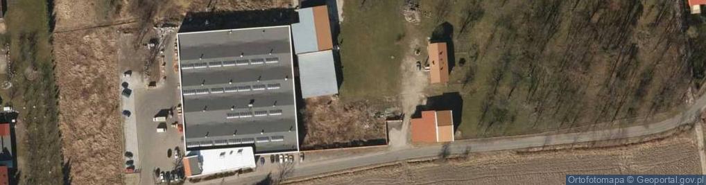 Zdjęcie satelitarne Trzebnicka ul.