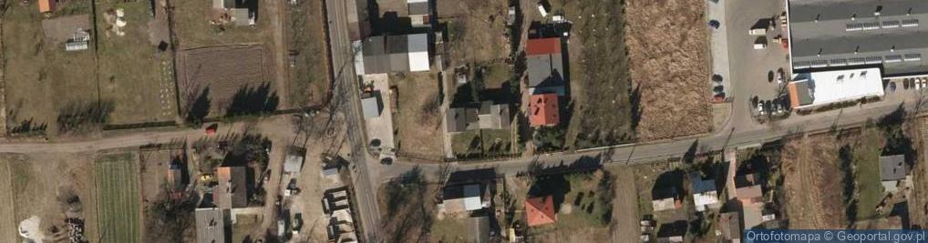 Zdjęcie satelitarne Trzebnicka ul.