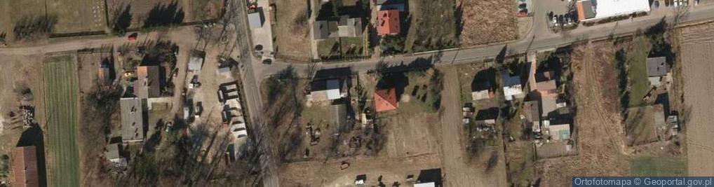Zdjęcie satelitarne Trzebnicka ul.