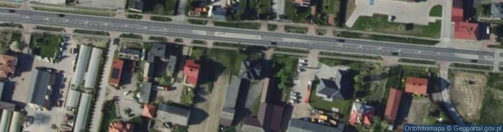 Zdjęcie satelitarne Trybunalska ul.