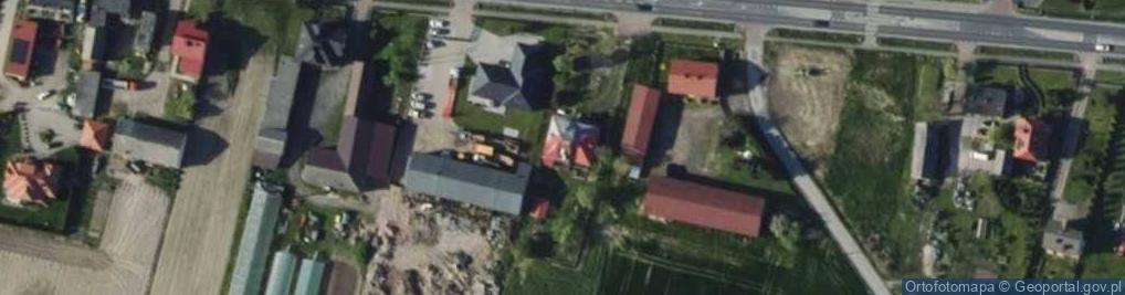 Zdjęcie satelitarne Trybunalska ul.