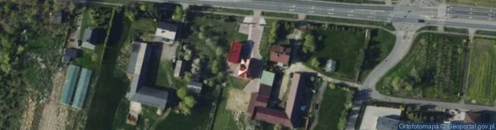 Zdjęcie satelitarne Trybunalska ul.