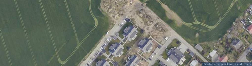 Zdjęcie satelitarne Truskawkowa ul.