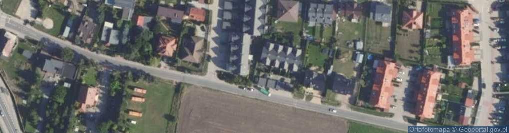 Zdjęcie satelitarne Trzecka ul.