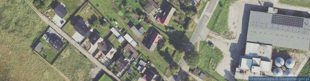 Zdjęcie satelitarne Trzygłowska ul.