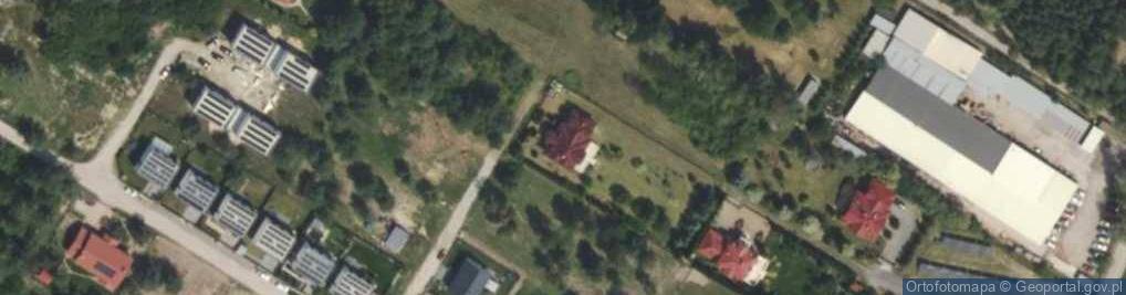 Zdjęcie satelitarne Trzech Brzózek ul.