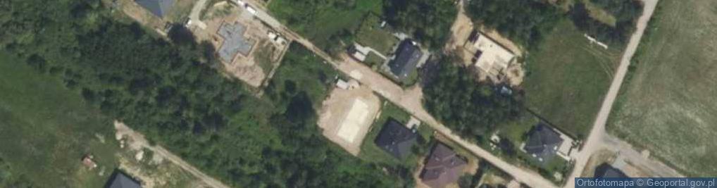 Zdjęcie satelitarne Trzech Brzózek ul.