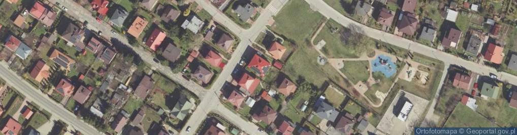 Zdjęcie satelitarne Traugutta Romualda, gen. ul.