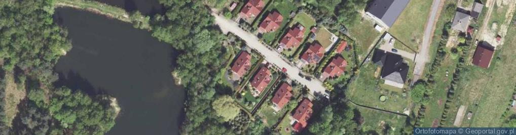 Zdjęcie satelitarne Trzykrotek ul.