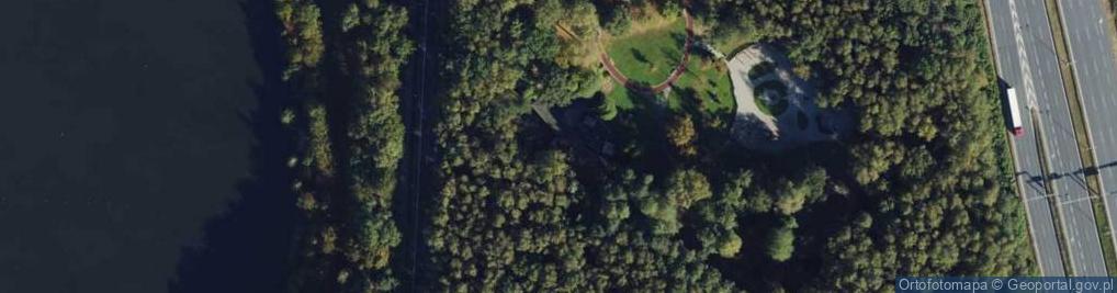 Zdjęcie satelitarne Trzech Stawów ul.