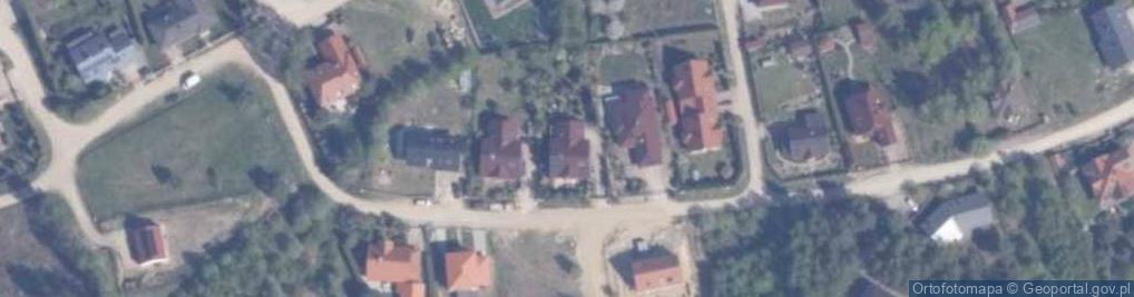Zdjęcie satelitarne Trzy Dęby ul.