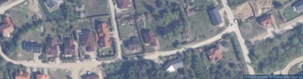 Zdjęcie satelitarne Trzy Dęby ul.