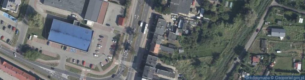 Zdjęcie satelitarne Trzebiatowska ul.