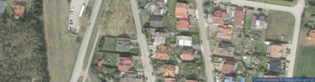 Zdjęcie satelitarne Truskawkowa ul.