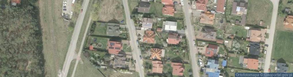 Zdjęcie satelitarne Truskawkowa ul.