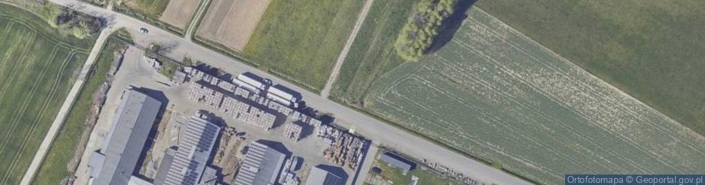 Zdjęcie satelitarne Trębacka ul.