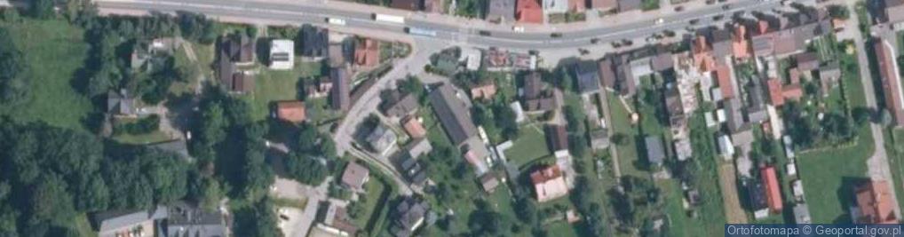 Zdjęcie satelitarne Trzech Koron ul.