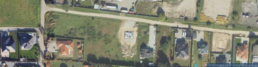 Zdjęcie satelitarne Trzcinowa ul.