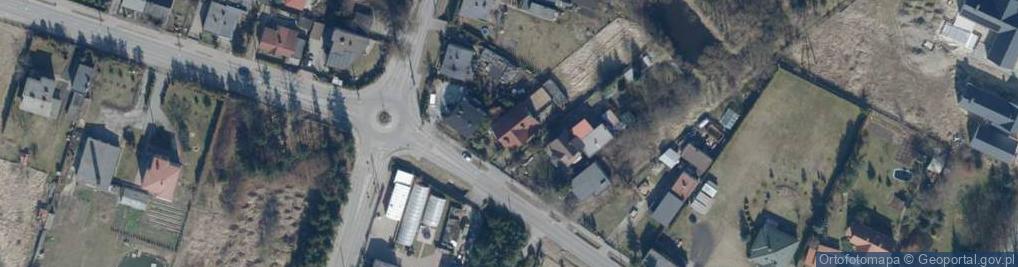 Zdjęcie satelitarne Traktorowa ul.