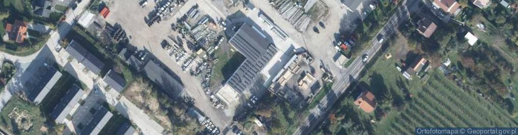 Zdjęcie satelitarne Trzebnicka ul.