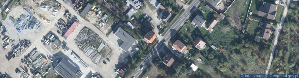Zdjęcie satelitarne Trzebnicka ul.