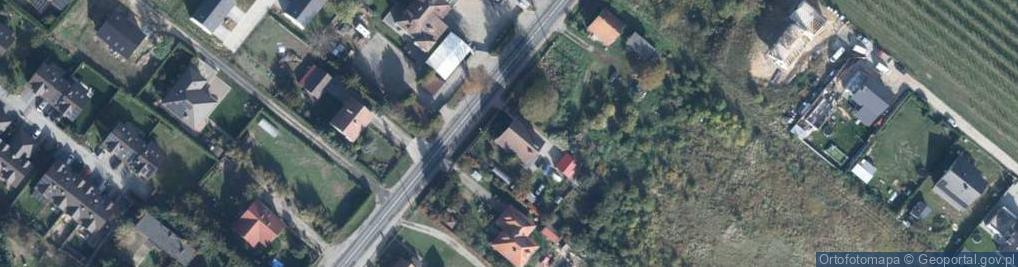 Zdjęcie satelitarne Trzebnicka ul.