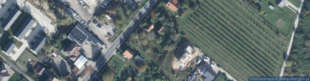 Zdjęcie satelitarne Trzebnicka ul.