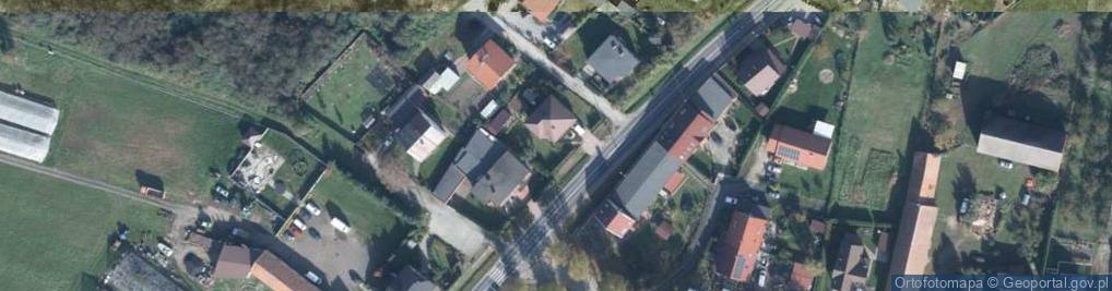 Zdjęcie satelitarne Trzebnicka ul.