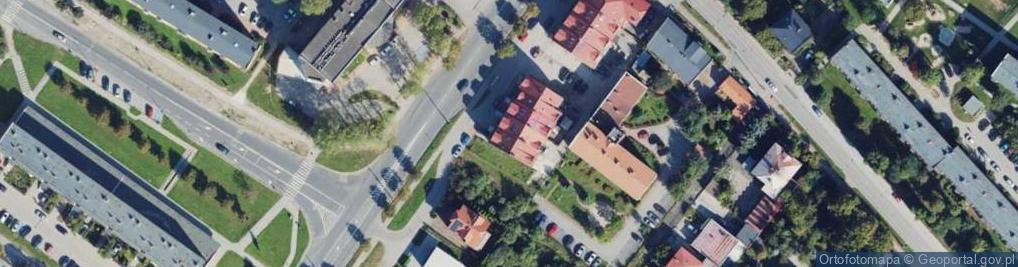Zdjęcie satelitarne Troczewskiego Antoniego, dr. ul.