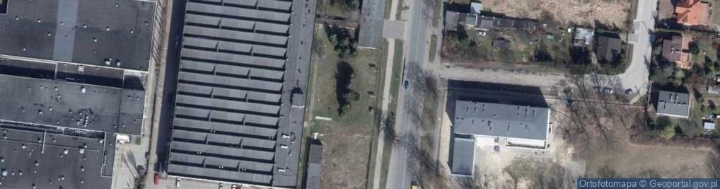 Zdjęcie satelitarne Traktorowa ul.