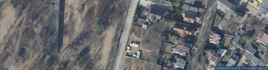 Zdjęcie satelitarne Trybunalska ul.