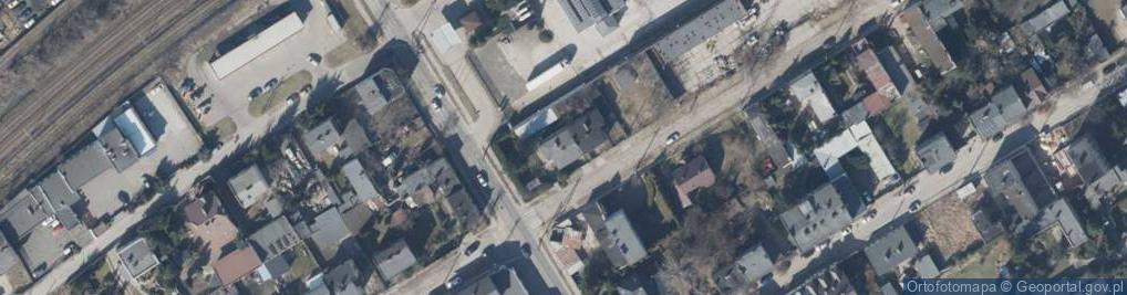 Zdjęcie satelitarne Trębacka ul.