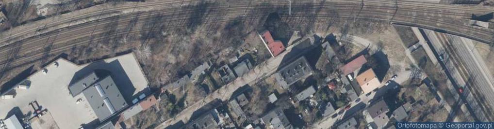Zdjęcie satelitarne Trębacka ul.