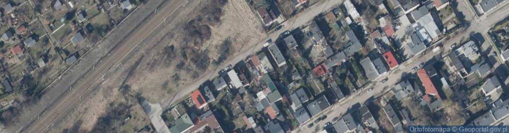 Zdjęcie satelitarne Trębacka ul.
