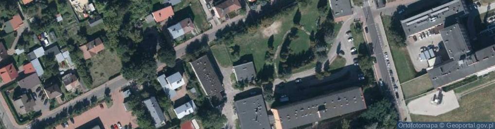 Zdjęcie satelitarne Tryboniów Janiny i Antoniego ul.