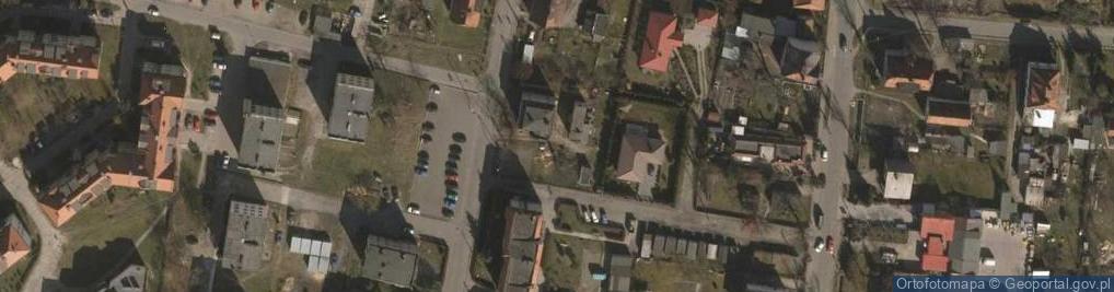 Zdjęcie satelitarne Traugutta Romualda, gen. ul.