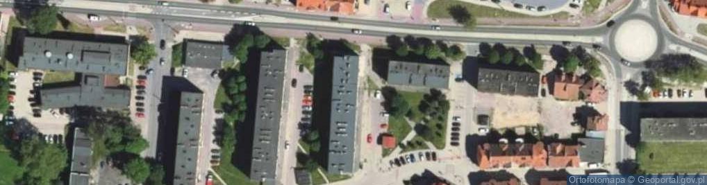 Zdjęcie satelitarne Traugutta Romualda, gen. ul.