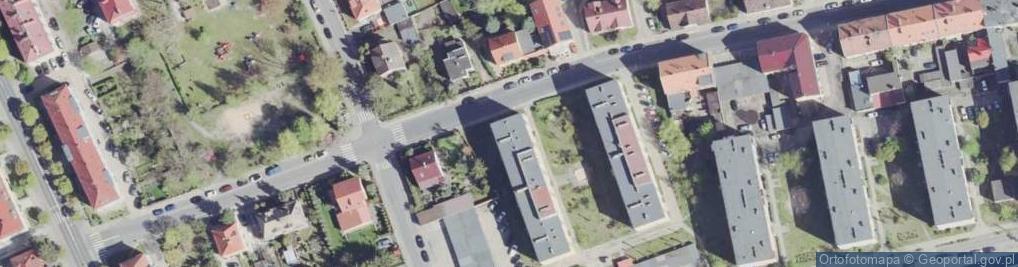 Zdjęcie satelitarne Traugutta Romualda, gen. ul.