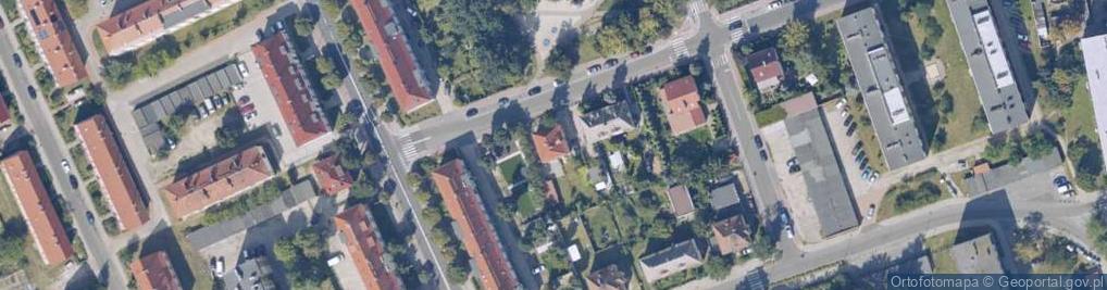 Zdjęcie satelitarne Traugutta Romualda, gen. ul.