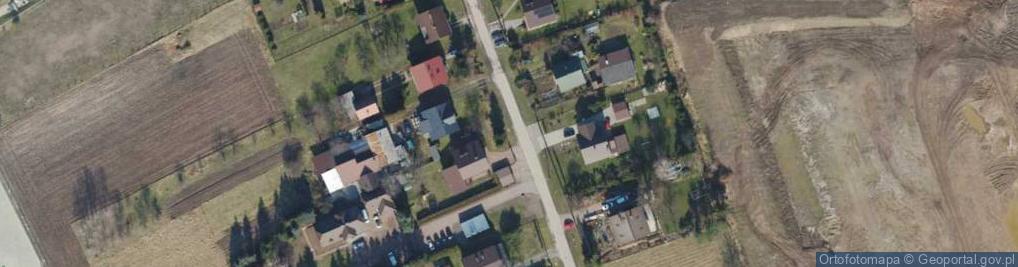 Zdjęcie satelitarne Trawniki ul.