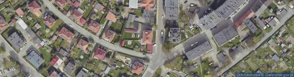 Zdjęcie satelitarne Traugutta Romualda, gen. ul.