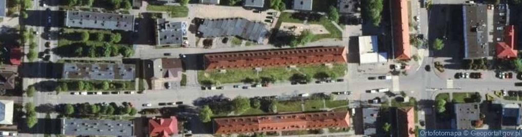 Zdjęcie satelitarne Traugutta Romualda, gen. ul.