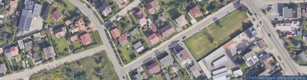 Zdjęcie satelitarne Trawna ul.