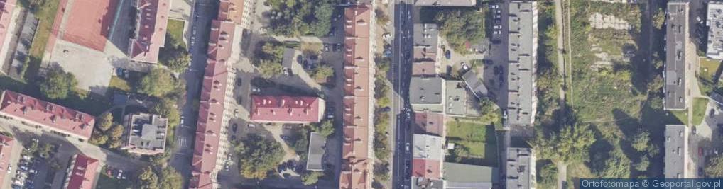 Zdjęcie satelitarne Traugutta Romualda, gen. ul.