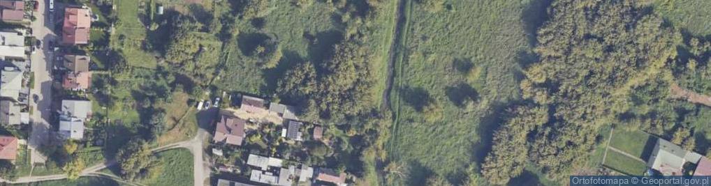 Zdjęcie satelitarne Trzcinowa ul.